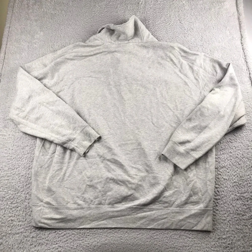 Polo Ralph Lauren Pullover Mens 4XLT Gray Shawl Collar Elbow Patches Sweatshirt